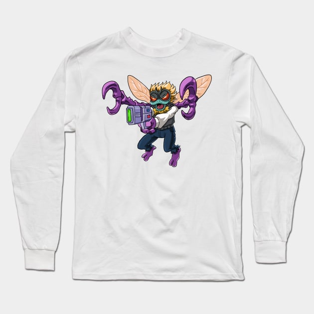 Fly Guy Baxter Long Sleeve T-Shirt by tabslabred